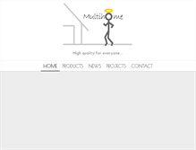 Tablet Screenshot of multihome.com.gr